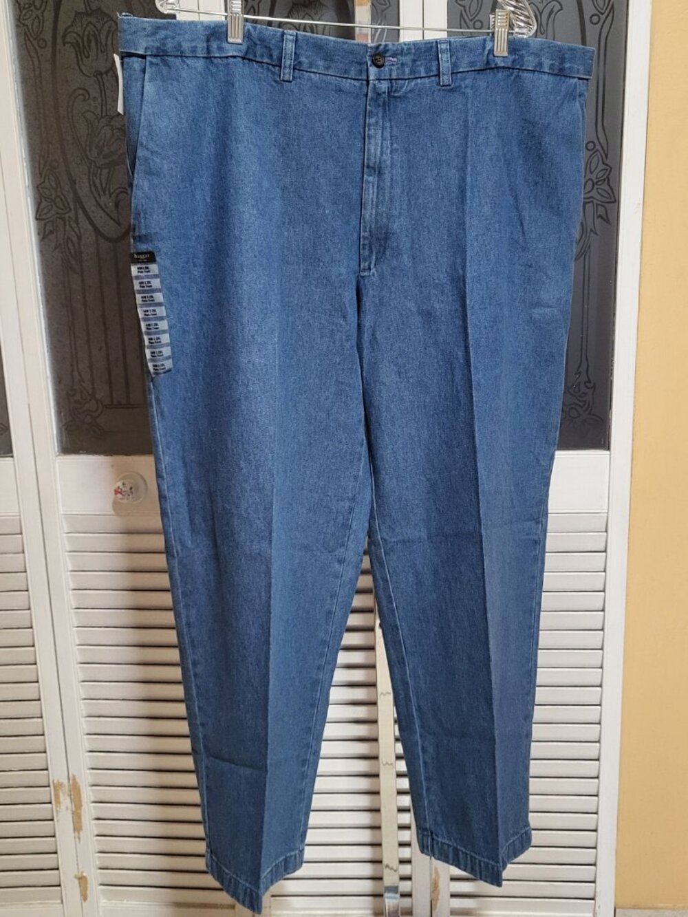 Haggar Men's "NEW" Denim Blue Jeans